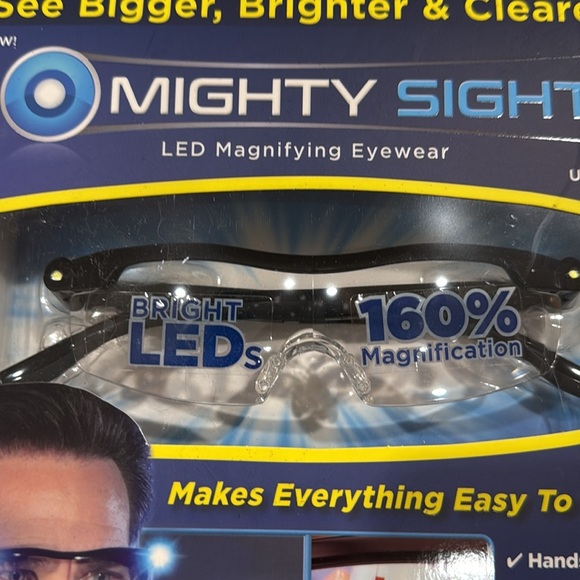 NWT As Seen On TV Mighty Sight LED Magnifying Eyewear - Picture 4 of 4